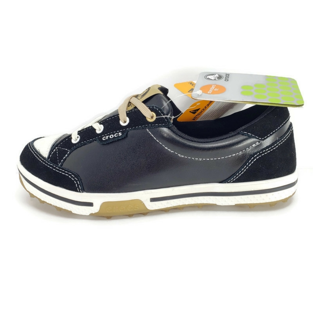 NEW- Crocs Ladies size 6.5 Bradyn 2.0 Golf Shoes B